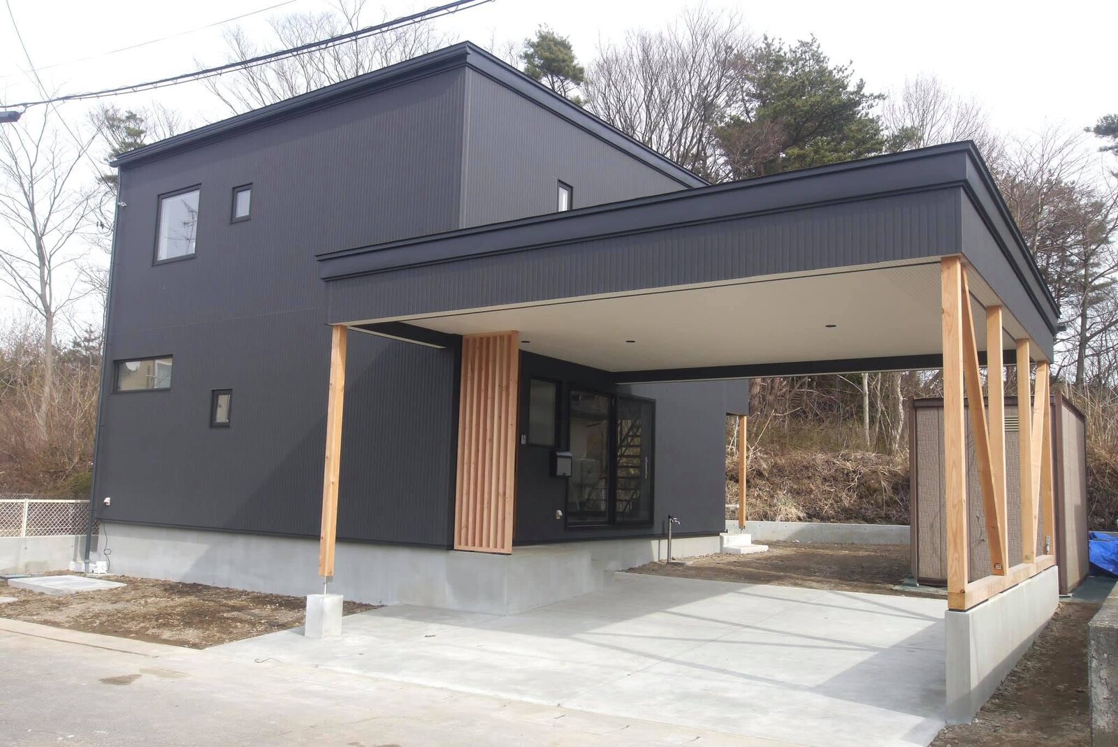 階上町のCUBEエコハウス