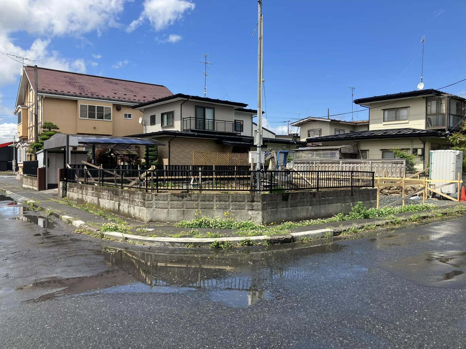 基礎工事スタート
