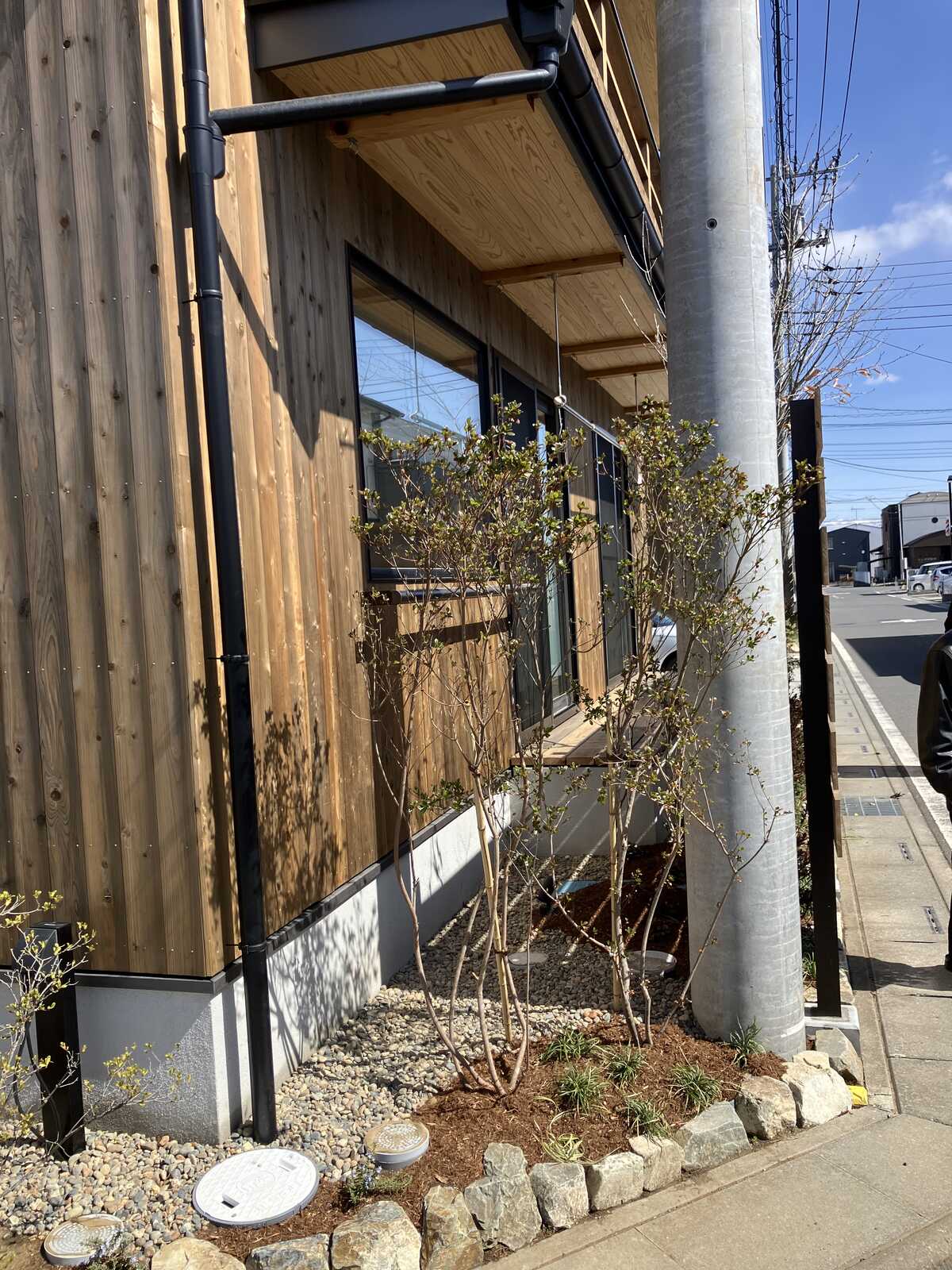見学した建物の外観